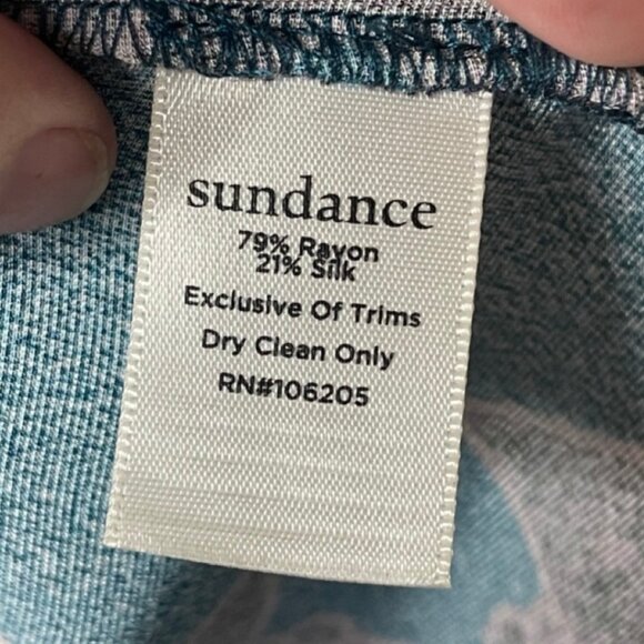 SUNDANCE | Nomi Purple & Blue Short Sleeve Velvet Shift Dress  | Size PXS - Picture 9 of 11